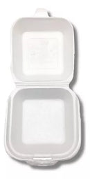 Embalagem Lanches Hambúrguer H3 Grande De Isopor 100un Full
