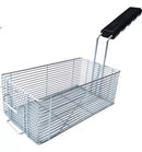 Fritadeira industrial elétrica Metalcubas FOE 15 P 8000W 15L aço inoxidável 220V