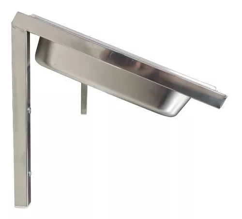 Condimentadora Pizzarola Parede Inox 6 Cubas 1/4 Com Tampas