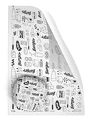 Papel Acoplado Para Lanches 30x38 (cx. C/ 500 Unid)