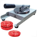 Prensador Modelador De Hambúrguer Industrial + Formas De Fazer Hamburguer Artesanal Reforçado
