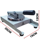 Prensador Modelador De Hambúrguer Industrial + Formas De Fazer Hamburguer Artesanal Reforçado