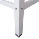 Mesa De Serviço Com Prateleira Grade E Tampo Em Inox Linha Leve - 93X55 - Innal