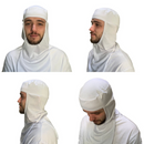 KIT com 3 unidades Touca Ninja Balaclava Branca para Trabalho - Higiene, Conforto e Estilo para Atividades Profissionais